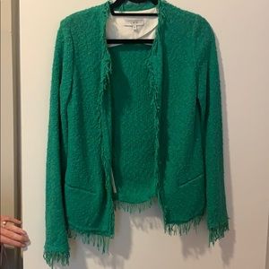NBW Iro green unstructured blazer